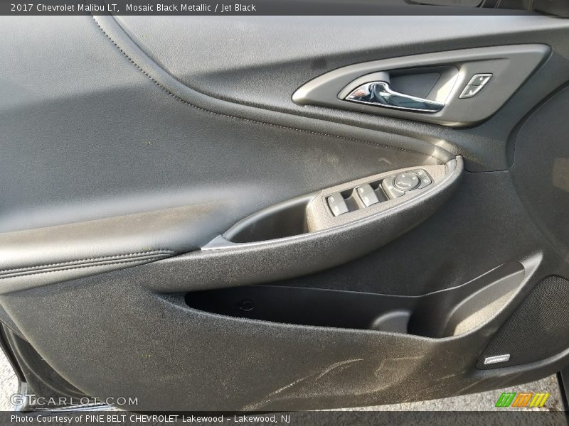 Mosaic Black Metallic / Jet Black 2017 Chevrolet Malibu LT