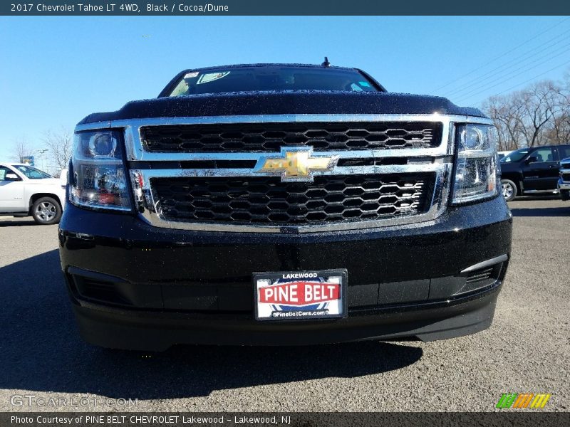 Black / Cocoa/Dune 2017 Chevrolet Tahoe LT 4WD