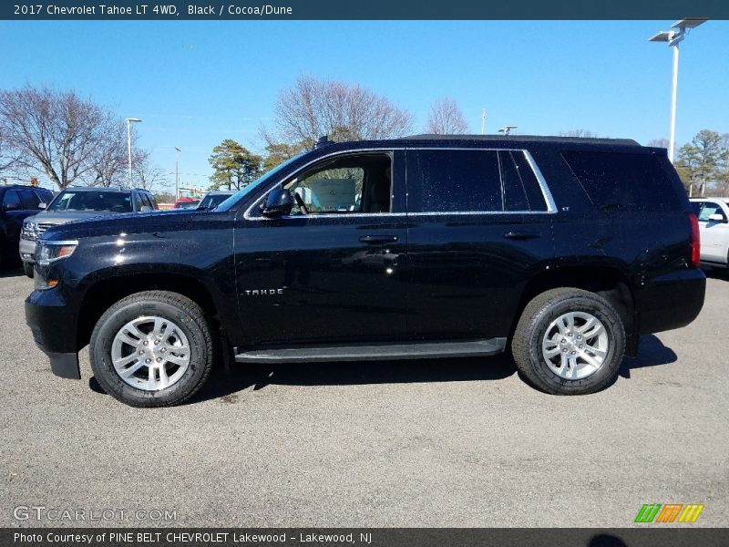 Black / Cocoa/Dune 2017 Chevrolet Tahoe LT 4WD