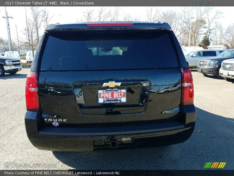 Black / Cocoa/Dune 2017 Chevrolet Tahoe LT 4WD