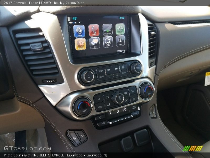 Black / Cocoa/Dune 2017 Chevrolet Tahoe LT 4WD