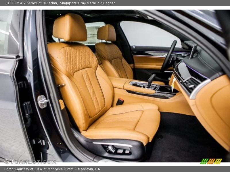  2017 7 Series 750i Sedan Cognac Interior