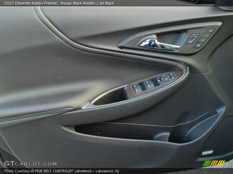 Mosaic Black Metallic / Jet Black 2017 Chevrolet Malibu Premier
