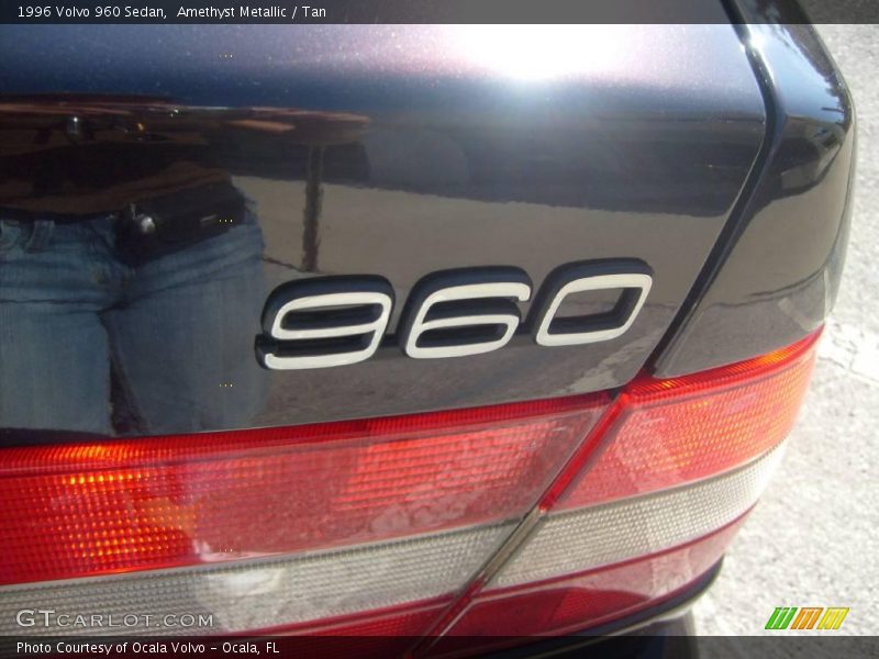 Amethyst Metallic / Tan 1996 Volvo 960 Sedan