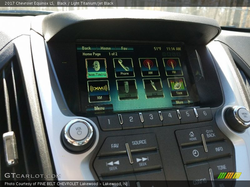 Black / Light Titanium/Jet Black 2017 Chevrolet Equinox LS