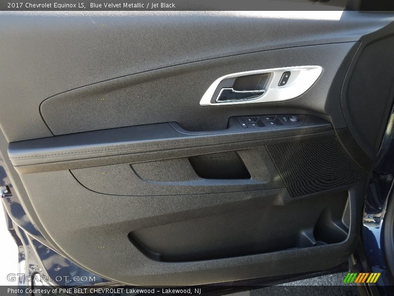 Blue Velvet Metallic / Jet Black 2017 Chevrolet Equinox LS