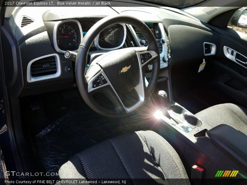 Blue Velvet Metallic / Jet Black 2017 Chevrolet Equinox LT