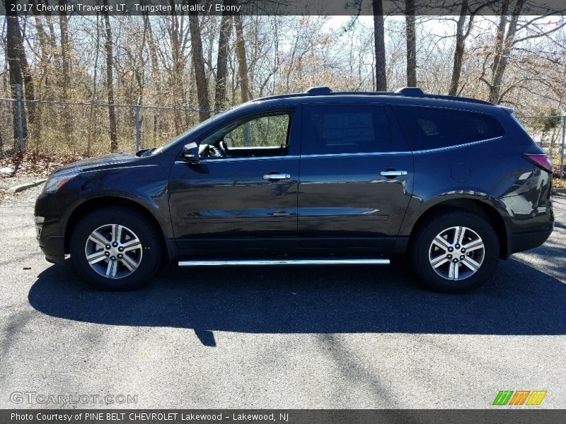 Tungsten Metallic / Ebony 2017 Chevrolet Traverse LT