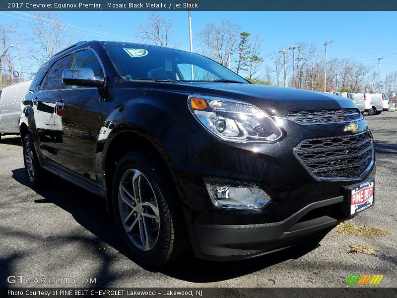 Mosaic Black Metallic / Jet Black 2017 Chevrolet Equinox Premier