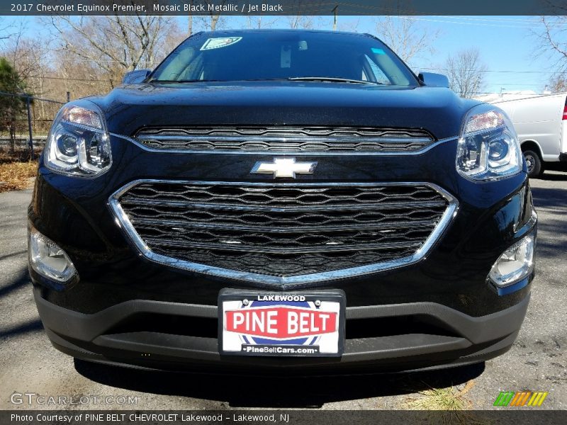 Mosaic Black Metallic / Jet Black 2017 Chevrolet Equinox Premier