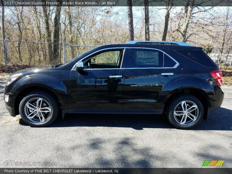 Mosaic Black Metallic / Jet Black 2017 Chevrolet Equinox Premier