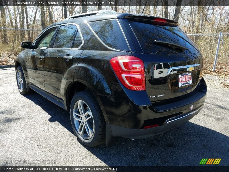 Mosaic Black Metallic / Jet Black 2017 Chevrolet Equinox Premier