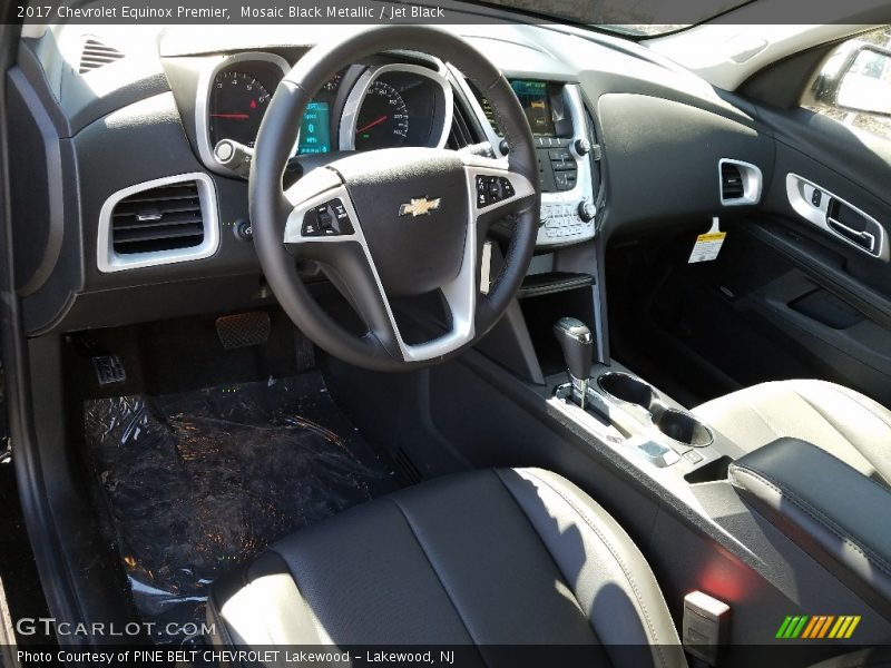 Mosaic Black Metallic / Jet Black 2017 Chevrolet Equinox Premier