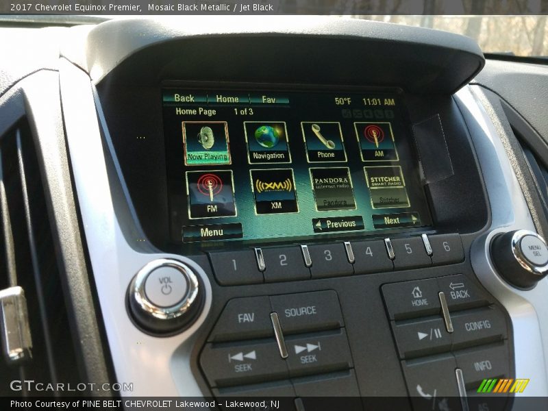 Mosaic Black Metallic / Jet Black 2017 Chevrolet Equinox Premier