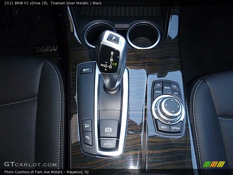 Titanium Silver Metallic / Black 2012 BMW X3 xDrive 28i