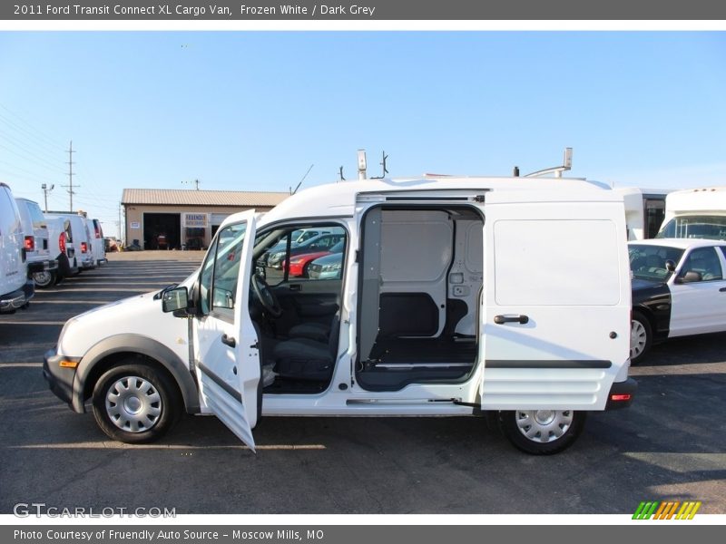Frozen White / Dark Grey 2011 Ford Transit Connect XL Cargo Van