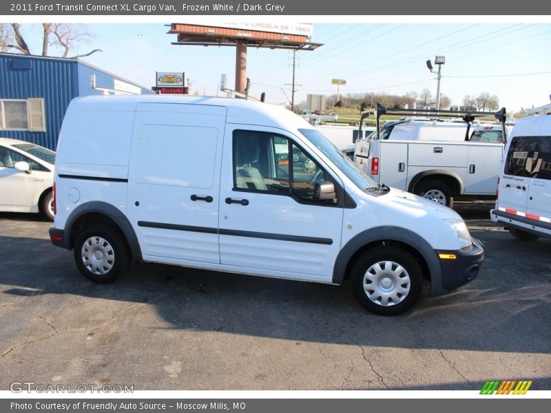 Frozen White / Dark Grey 2011 Ford Transit Connect XL Cargo Van