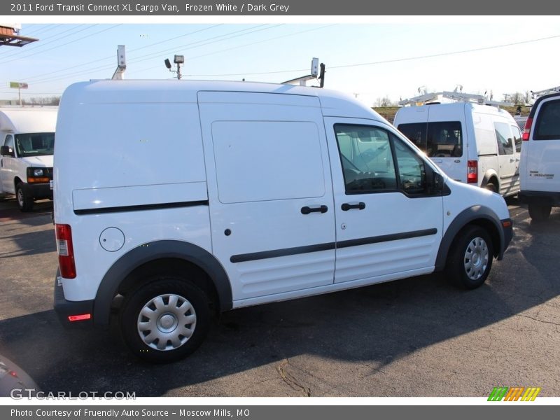 Frozen White / Dark Grey 2011 Ford Transit Connect XL Cargo Van