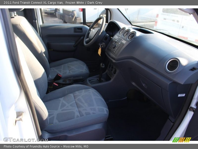 Frozen White / Dark Grey 2011 Ford Transit Connect XL Cargo Van