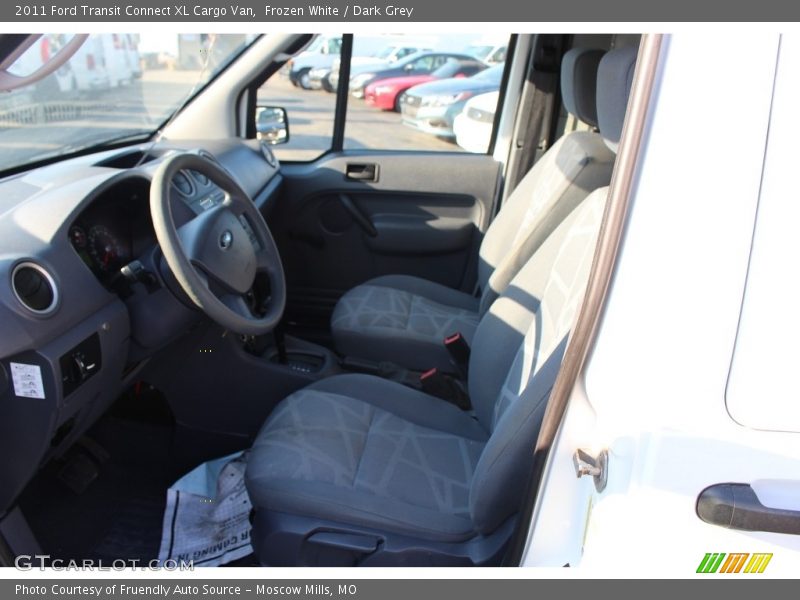 Frozen White / Dark Grey 2011 Ford Transit Connect XL Cargo Van