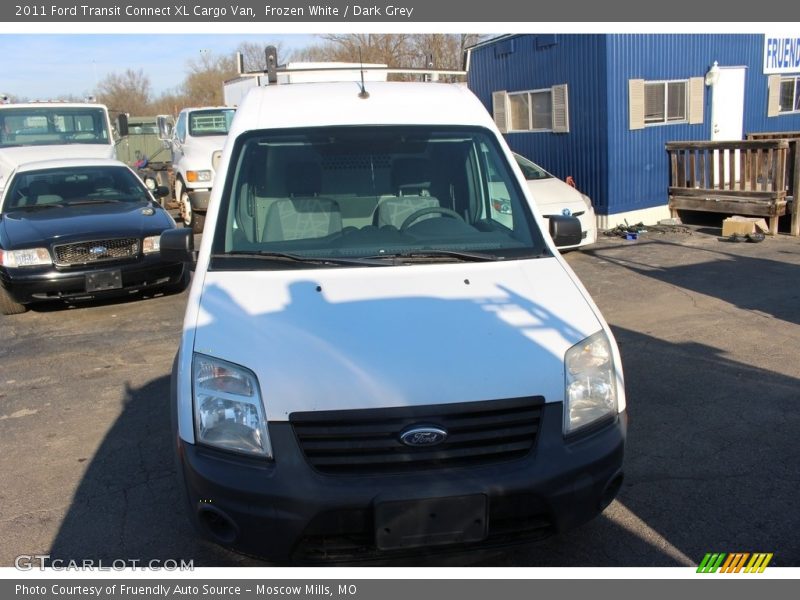 Frozen White / Dark Grey 2011 Ford Transit Connect XL Cargo Van