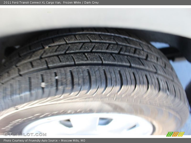 Frozen White / Dark Grey 2011 Ford Transit Connect XL Cargo Van