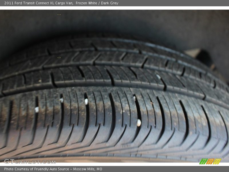 Frozen White / Dark Grey 2011 Ford Transit Connect XL Cargo Van