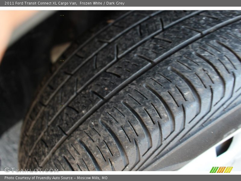 Frozen White / Dark Grey 2011 Ford Transit Connect XL Cargo Van