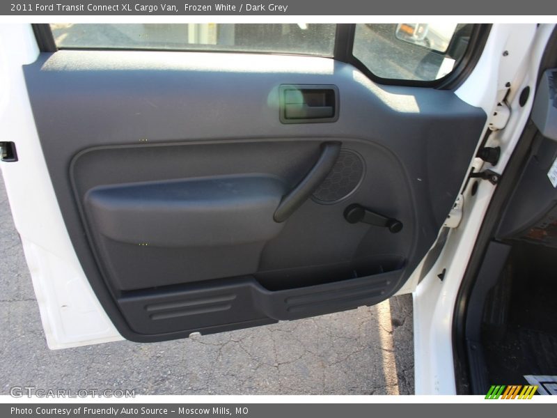 Frozen White / Dark Grey 2011 Ford Transit Connect XL Cargo Van