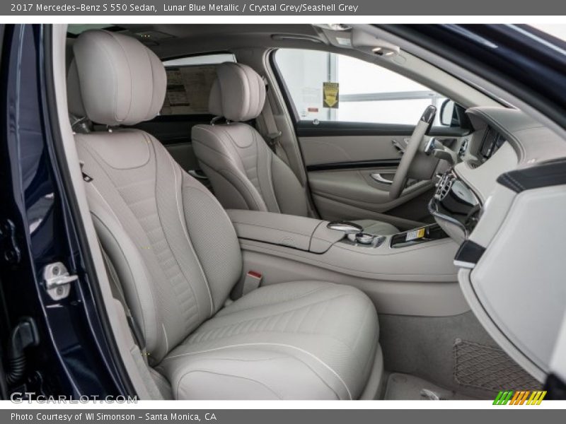  2017 S 550 Sedan Crystal Grey/Seashell Grey Interior