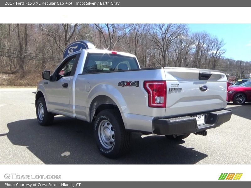 Ingot Silver / Earth Gray 2017 Ford F150 XL Regular Cab 4x4