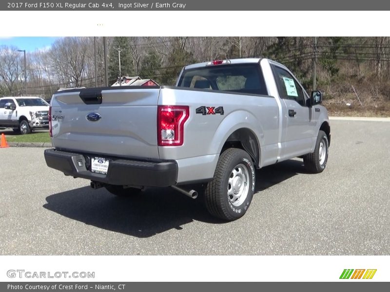 Ingot Silver / Earth Gray 2017 Ford F150 XL Regular Cab 4x4