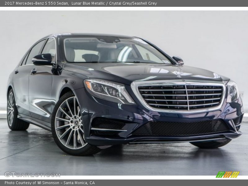 Front 3/4 View of 2017 S 550 Sedan