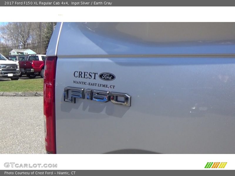 Ingot Silver / Earth Gray 2017 Ford F150 XL Regular Cab 4x4