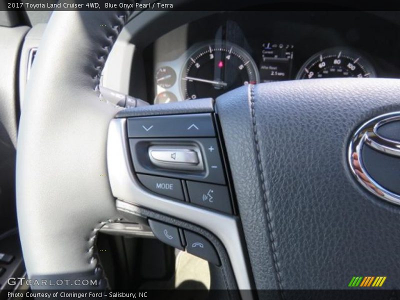 Blue Onyx Pearl / Terra 2017 Toyota Land Cruiser 4WD