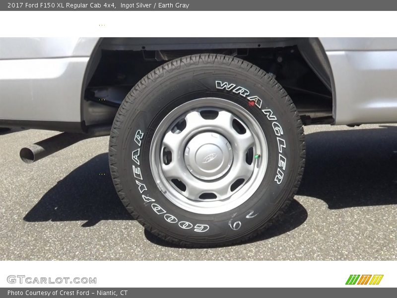 Ingot Silver / Earth Gray 2017 Ford F150 XL Regular Cab 4x4