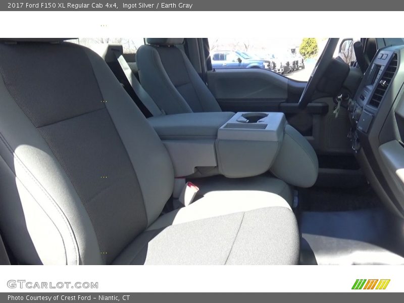 Ingot Silver / Earth Gray 2017 Ford F150 XL Regular Cab 4x4