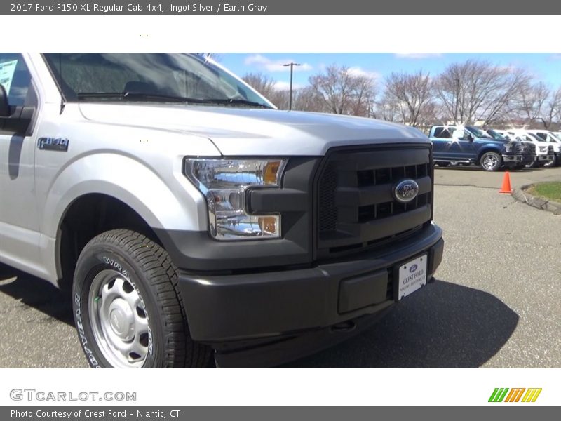 Ingot Silver / Earth Gray 2017 Ford F150 XL Regular Cab 4x4