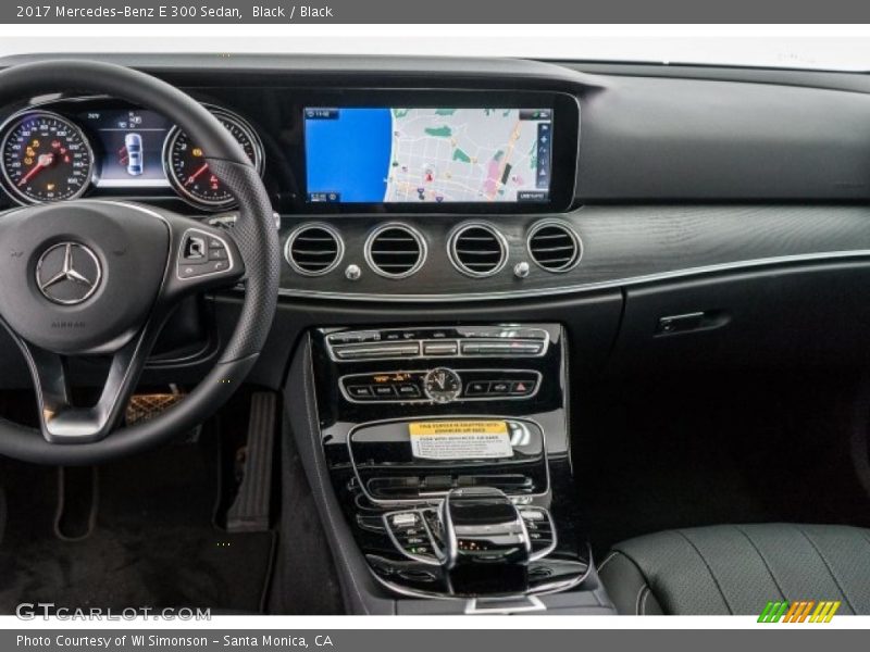 Black / Black 2017 Mercedes-Benz E 300 Sedan