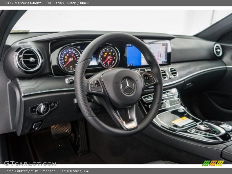 Black / Black 2017 Mercedes-Benz E 300 Sedan