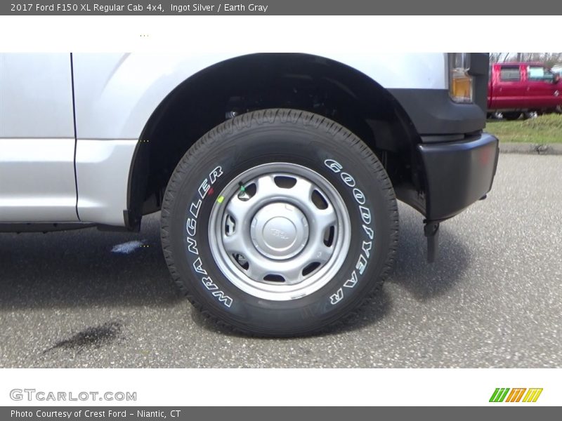 Ingot Silver / Earth Gray 2017 Ford F150 XL Regular Cab 4x4