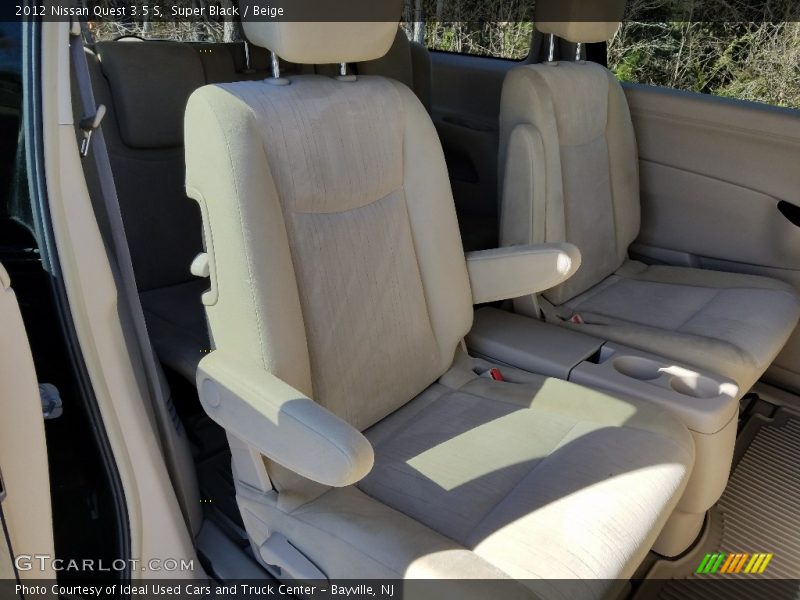 Super Black / Beige 2012 Nissan Quest 3.5 S