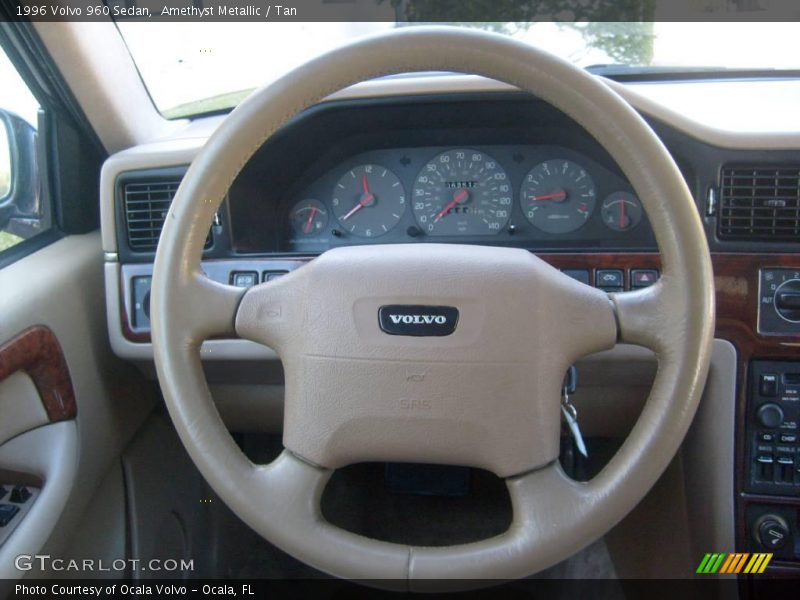 Amethyst Metallic / Tan 1996 Volvo 960 Sedan