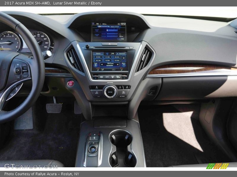 Lunar Silver Metallic / Ebony 2017 Acura MDX SH-AWD