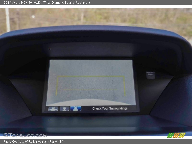 White Diamond Pearl / Parchment 2014 Acura MDX SH-AWD