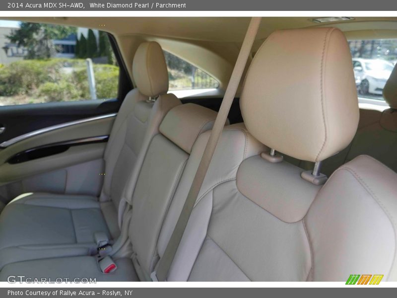 White Diamond Pearl / Parchment 2014 Acura MDX SH-AWD