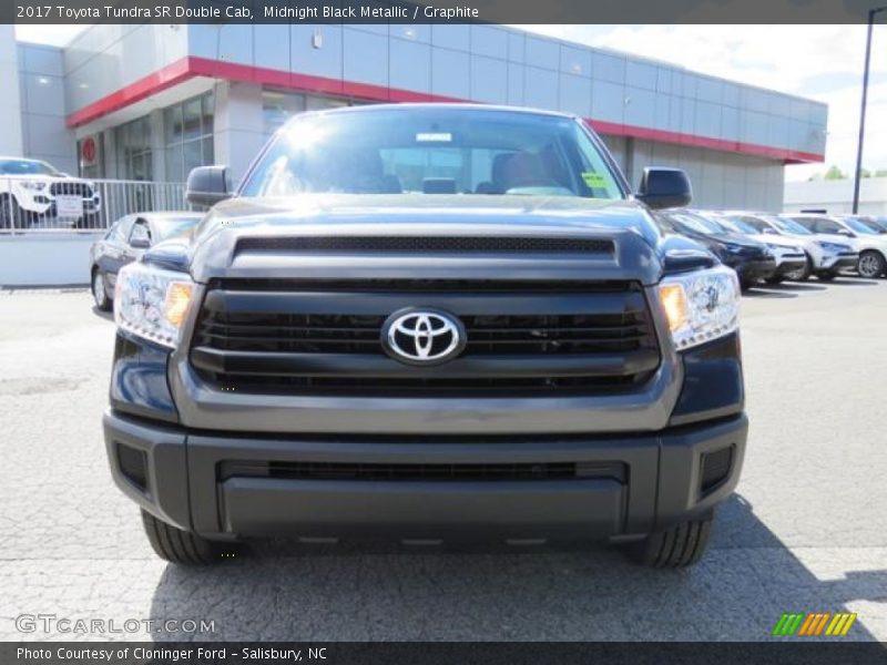 Midnight Black Metallic / Graphite 2017 Toyota Tundra SR Double Cab