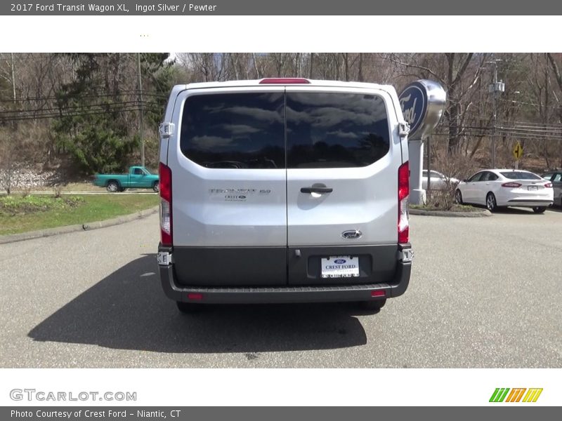 Ingot Silver / Pewter 2017 Ford Transit Wagon XL