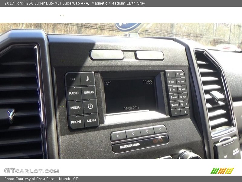 Magnetic / Medium Earth Gray 2017 Ford F250 Super Duty XLT SuperCab 4x4
