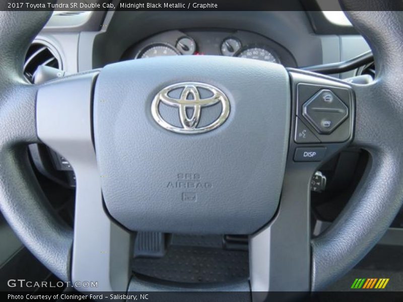 Midnight Black Metallic / Graphite 2017 Toyota Tundra SR Double Cab